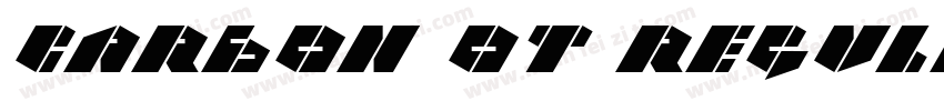 Carbon OT Regular字体转换